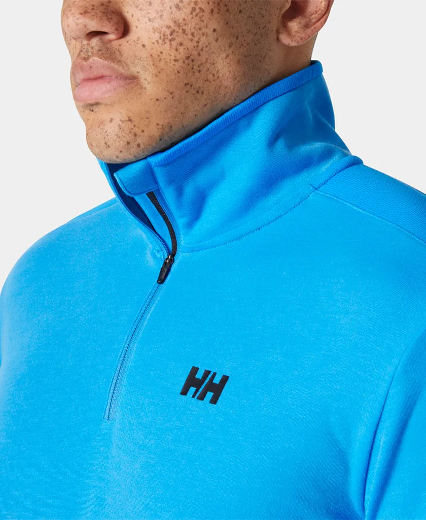 UniversalFit StretchFabric HP 1/2 ZIP PULLOVER 2.0, Cyan