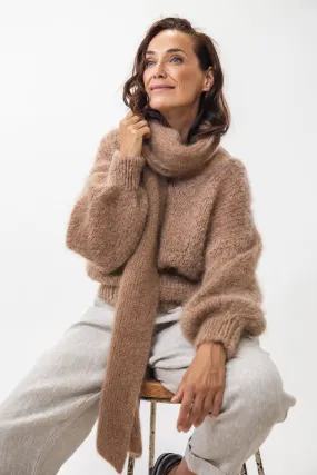 Lisa Scarf | Medium Brown Sporty Comfort Sophisticated Comfort