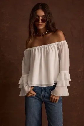 Teens Brinley Off Shoulder Blouse