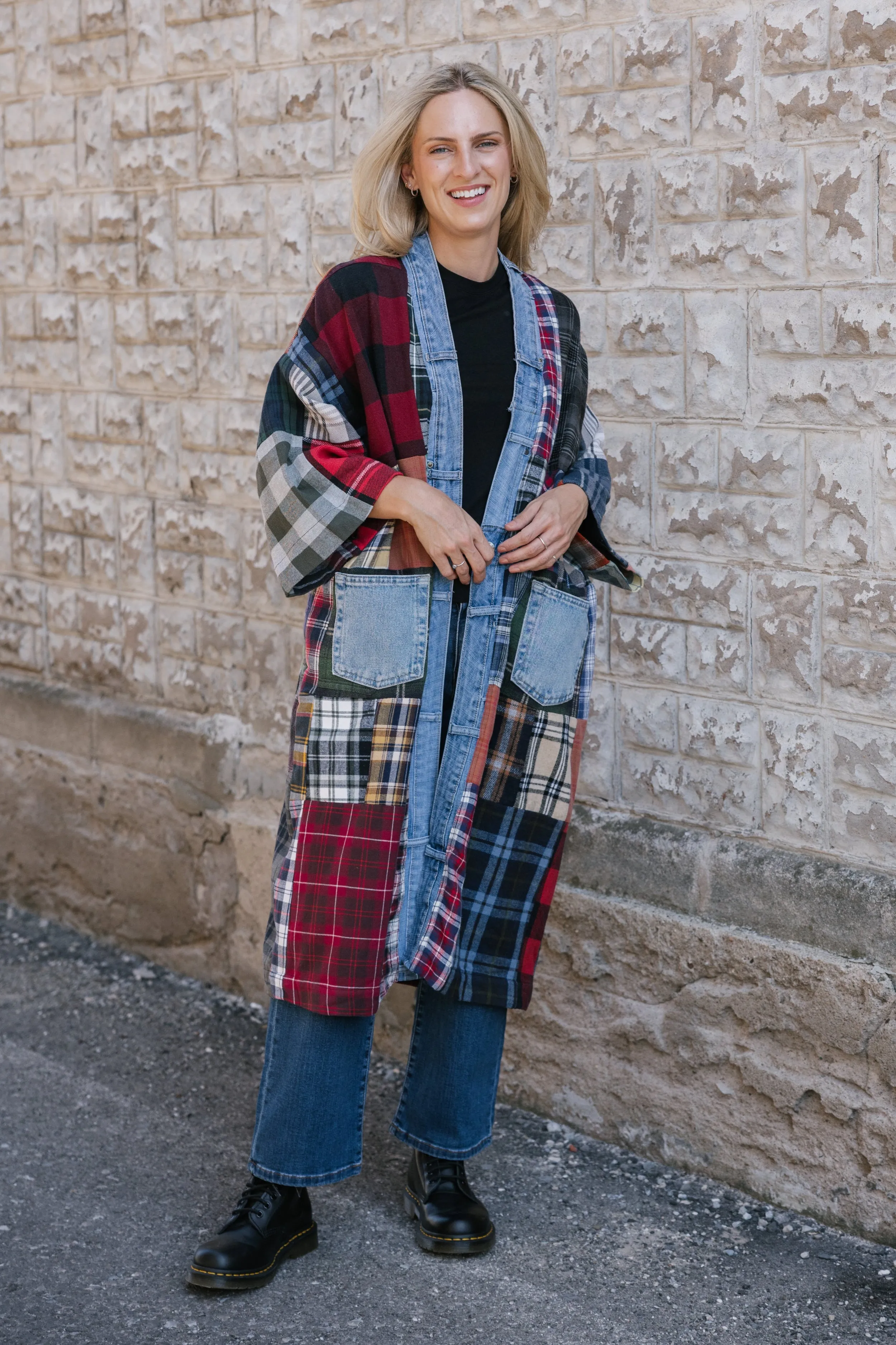 relaxed shape Loose Weave Cabin Cardigan
