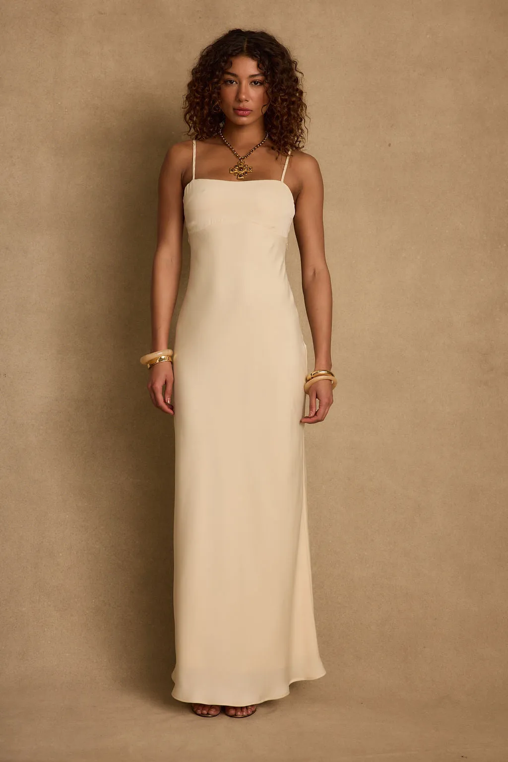 Canary Baby Yellow Maxi Dress Occasion Ready Light Fall