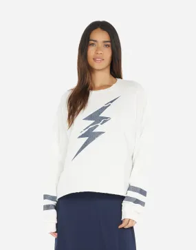 High Neck Lee Cracked Lightning Bolt