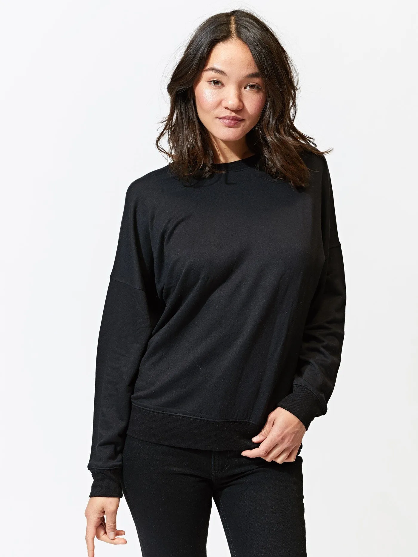 Down Stuffed Auxiliary Attachment Points Cathy Boyfriend Feather Fleece Pullover