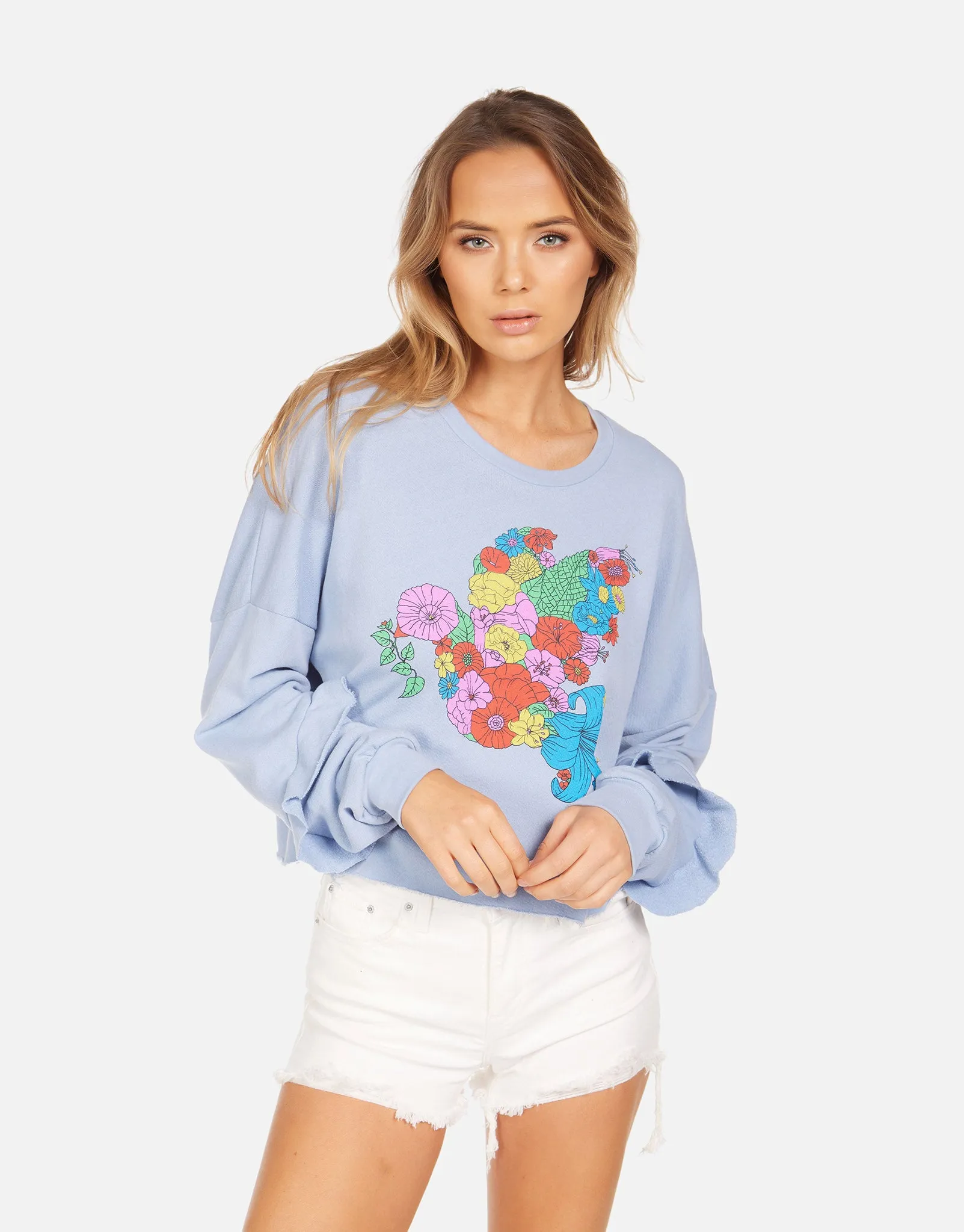 Warmth Retention Chevelle Floral Dove