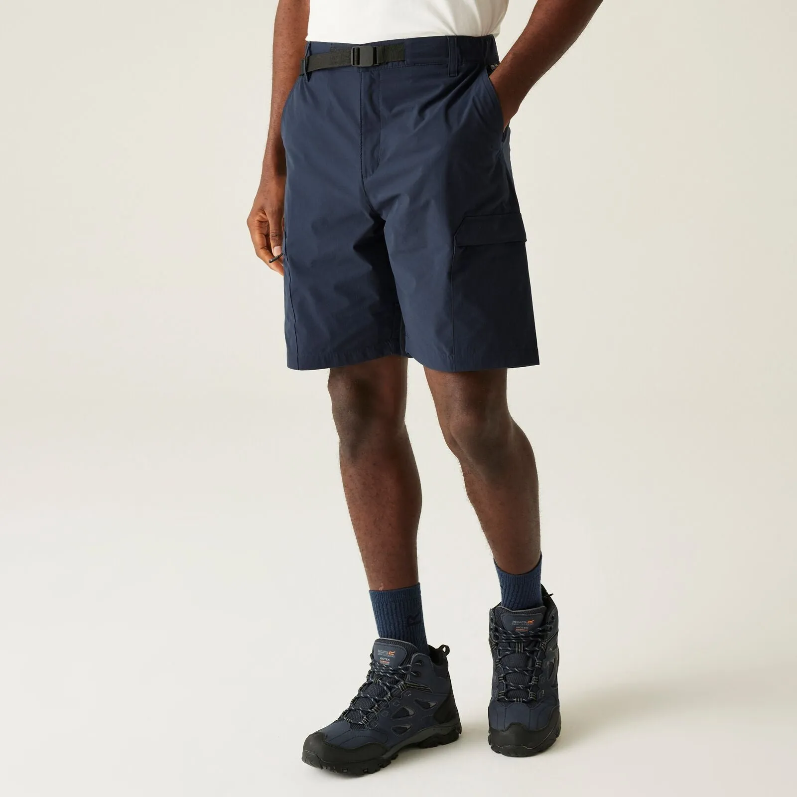 Regatta Mens Mallen Walking Shorts Cozy Fit Breathable Comfort