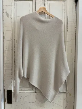 High Neckline Soft Performance Amanda Upside Down Sweater