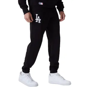 New Era Mens Los Angeles Dodgers Team Logo Joggers - Black Soft Finish