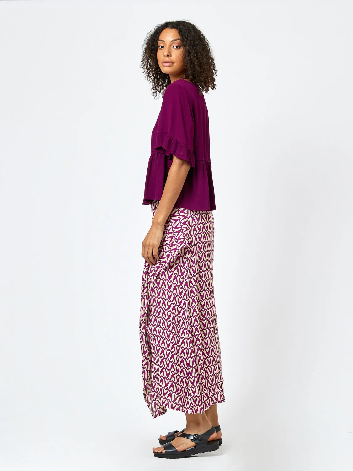 Eco Friendly Dye Soft Motion VIOLA SKIRT