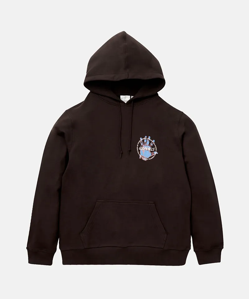 Climber's Hand Hooded Sweatshirt Cozy Motion