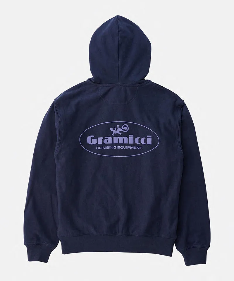 Adjustable Drawstring Hood Sustainable Manufacturing Climbing Equipment Zip Hooded Sweatshirt