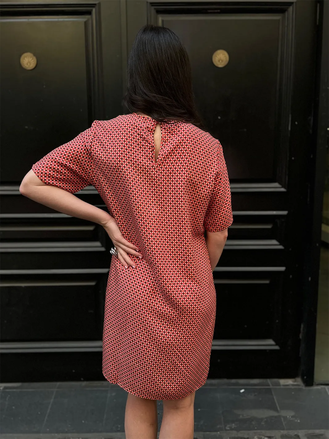COLCCI MINI HEARTS DRESS AntiStaticMaterial