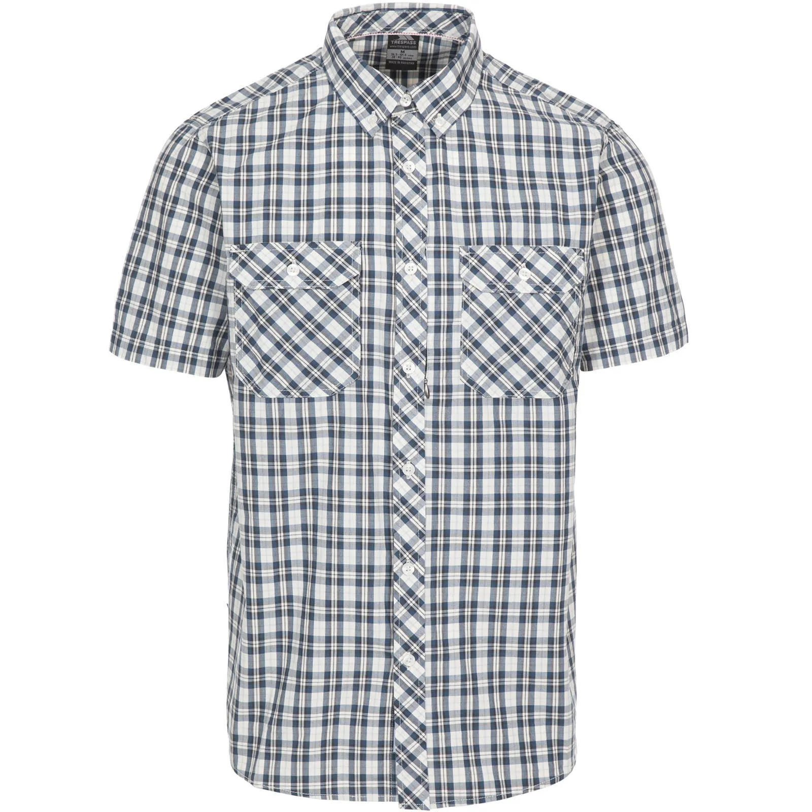 Trespass Mens Baileysbridge Checked Shirt Interview Ready Thermal regulation