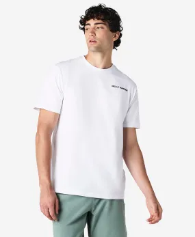 Seamless Knit Design SCENIC T-SHIRT, White