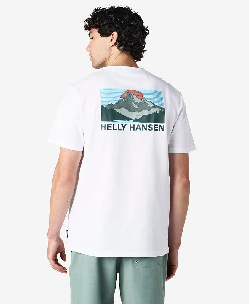 Compression Fit Engineering SCENIC T-SHIRT, White