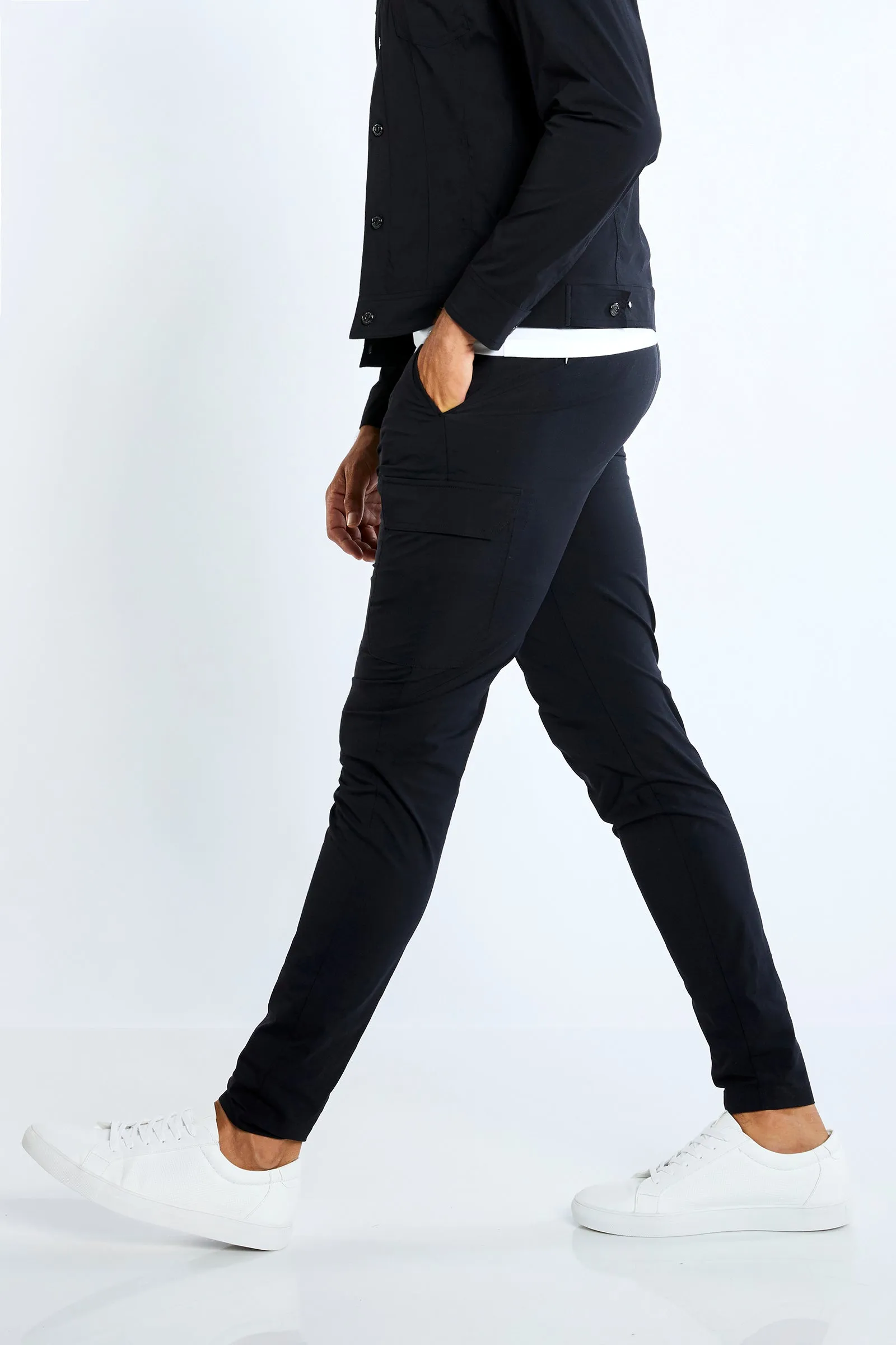 Alessandro Cargo Pant Fashion Comfort Wear ResilientElasticBand