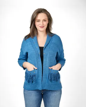fuzzy texture Everlee Cardigan
