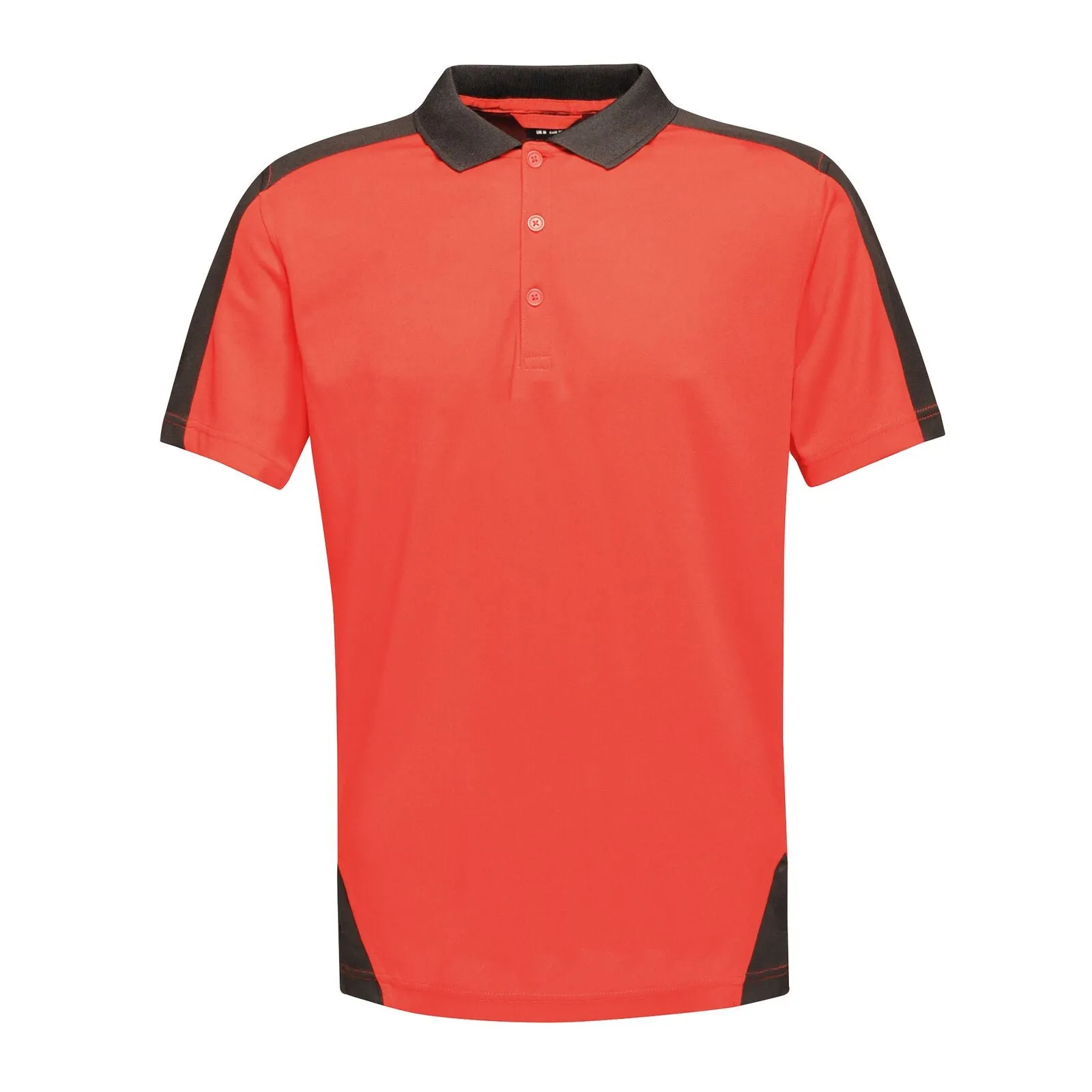 Regatta Professional Mens Contrast Coolweave Quick Wicking Short Sleeve Polo Shirt HighDurability Yarn