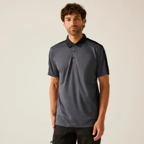 Regatta Professional Mens Contrast Coolweave Quick Wicking Short Sleeve Polo Shirt Dress Up Or Down Golf Course