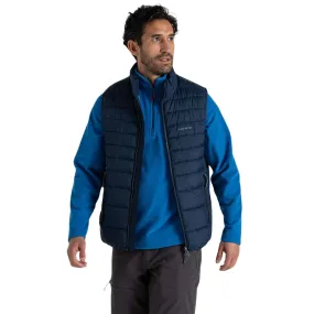 Craghoppers Mens Complite IX Padded Gilet Glow In Dark Trims