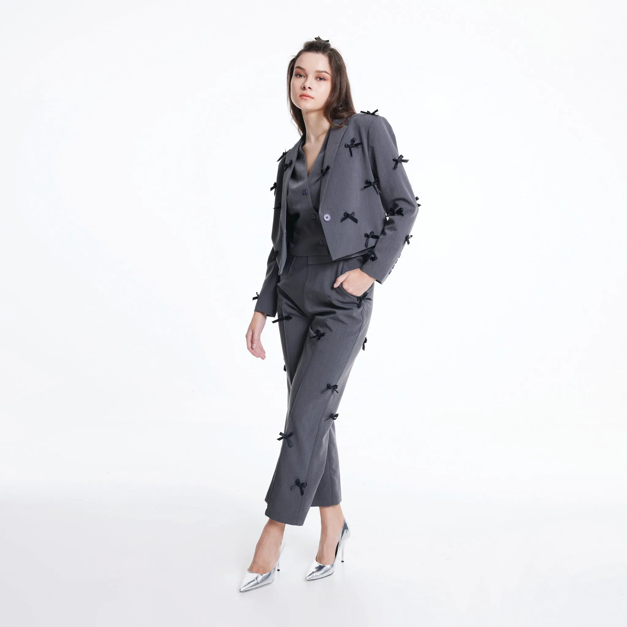JL X MAG STRAIGHT TROUSERS Date Night Loose Vintage Lover
