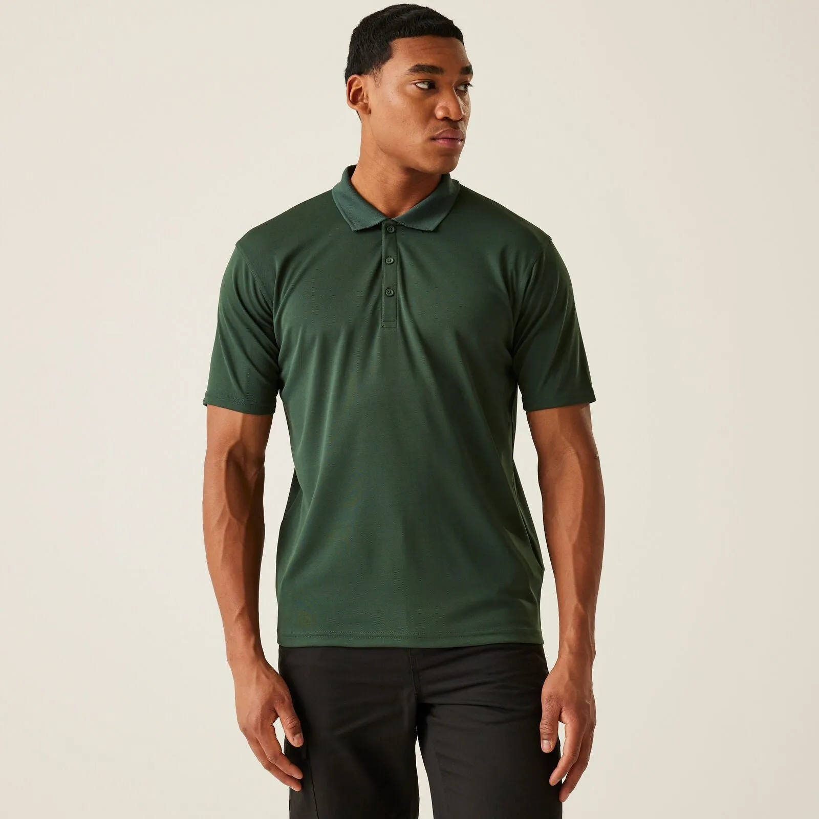 Weekend Layer Regatta Professional Mens Pro Wicking Short Sleeve Polo Shirt