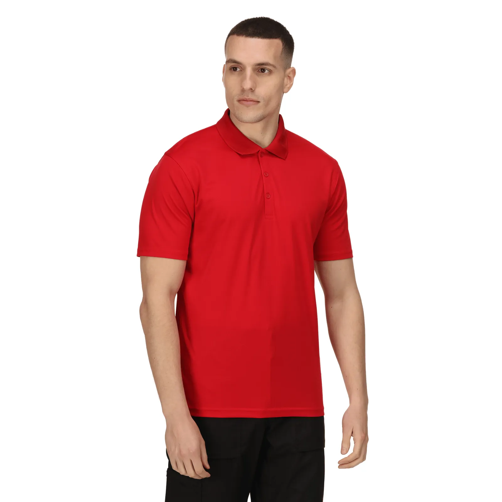 Compact Knit Structure Classic Top Regatta Professional Mens Pro Wicking Short Sleeve Polo Shirt