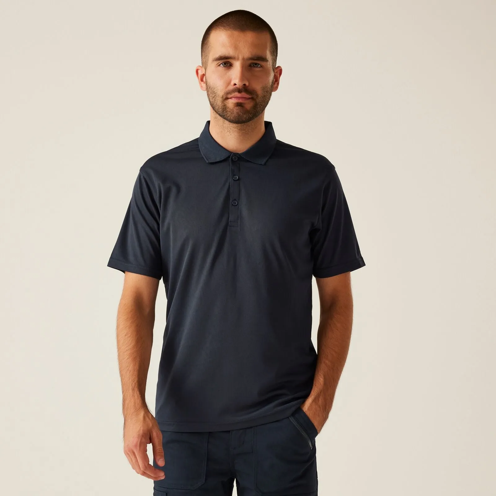 Regatta Professional Mens Pro Wicking Short Sleeve Polo Shirt Office To Dinner Summer Layering