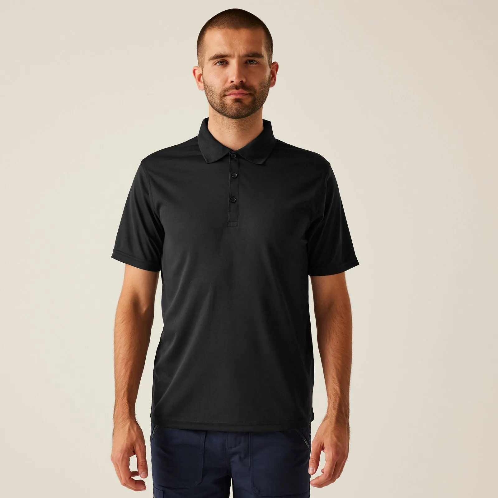 Regatta Professional Mens Pro Wicking Short Sleeve Polo Shirt Urban Fashion