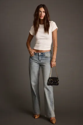 Urban Utility Versatile Look Cora Vintage Light Denim Low Rise Jeans