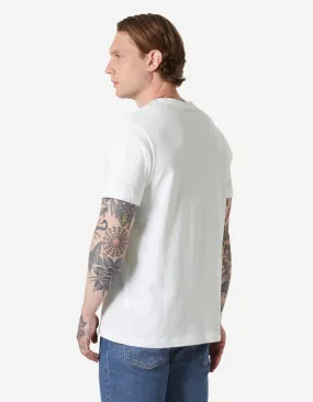 CORE GRAPHIC T 2.0, White High Neckline