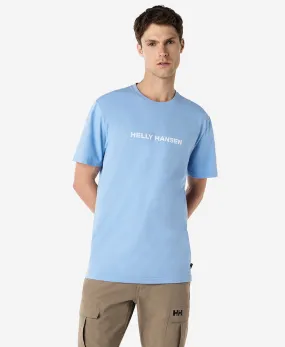 StainResistantFinish BoxyCrop CORE T-SHIRT, Bright Blue