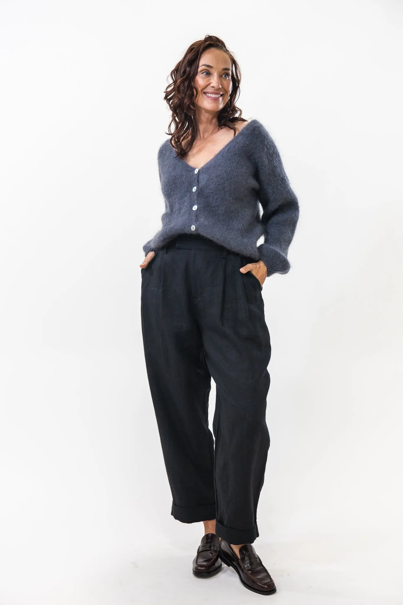 Cornelia Knit | Anthracite Grey Fashionable Wear