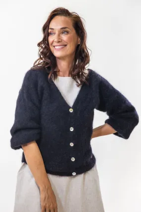 Cornelia Knit | Black Odor Resistant Knitwear
