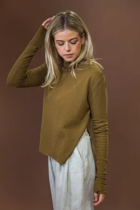 Merino With High Slits | Bronze Chilly Knitwear Winter Wear Essentials