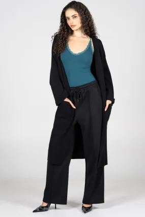 Knit Long Cardigan Thermal Insulation Technology