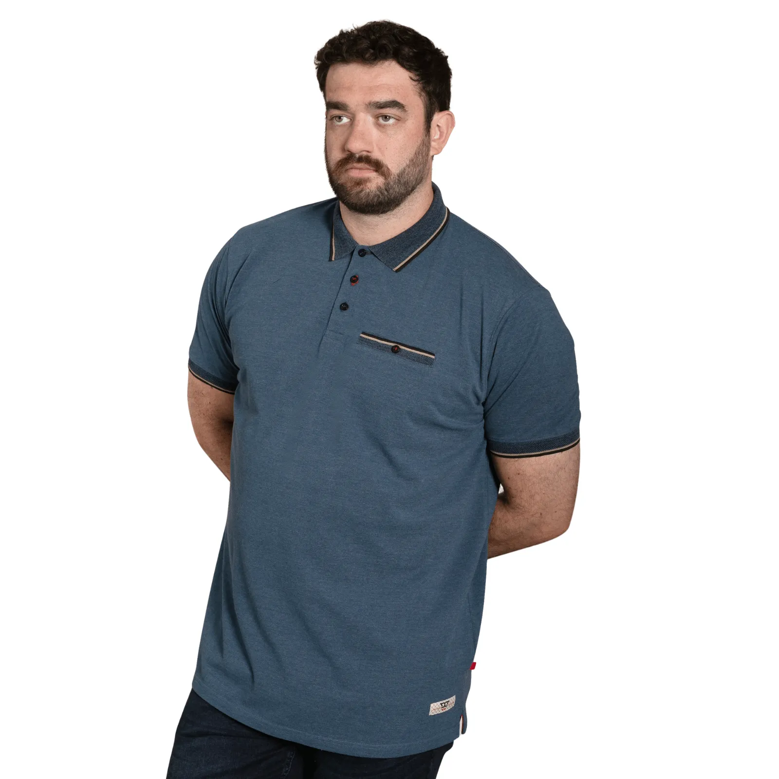 Unisex wear Breathable Knitwear D555 Mens Redditch Big & Tall Short Sleeve Polo Shirt