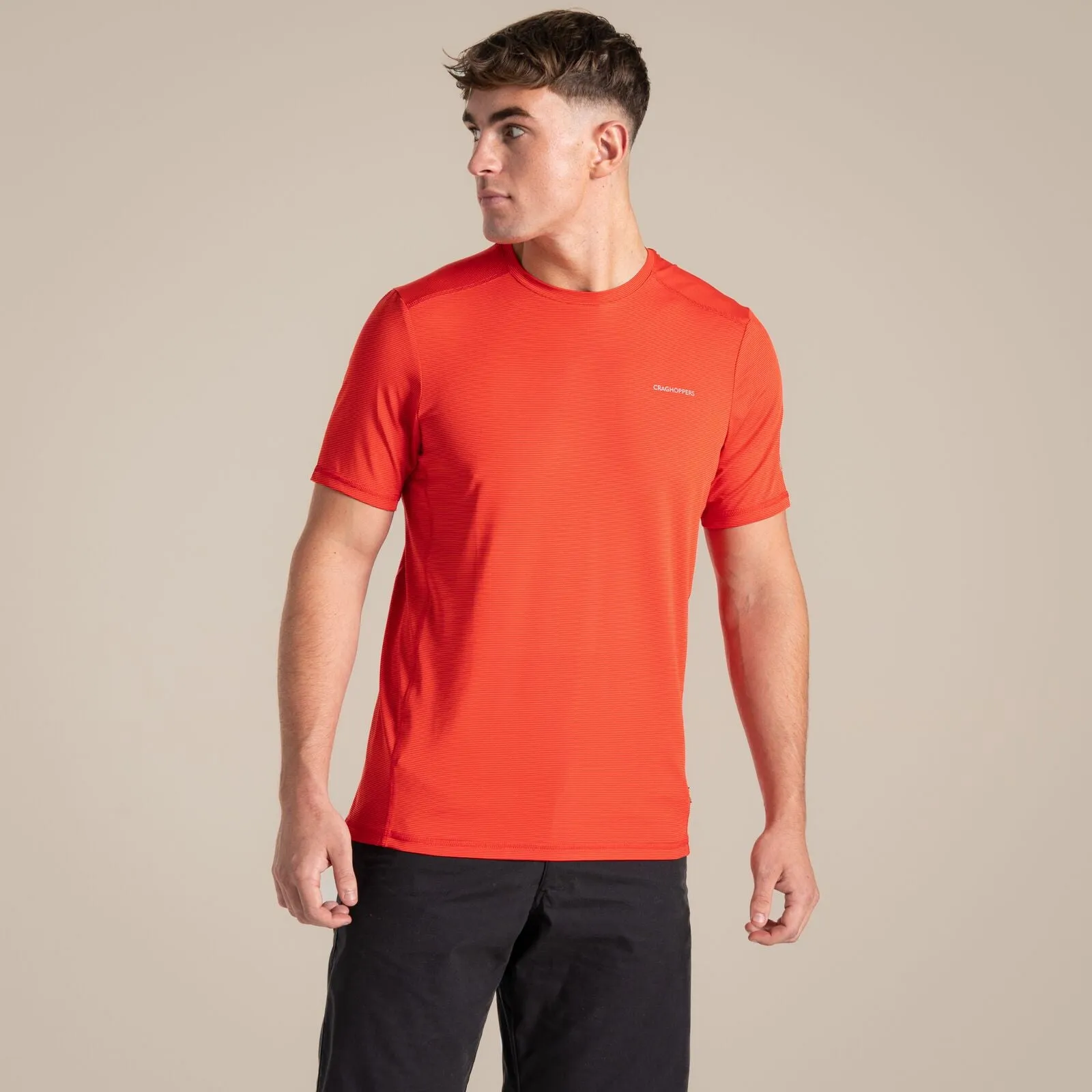 CompressionSupportWeave Craghoppers Mens Charon Short Sleeve T-Shirt