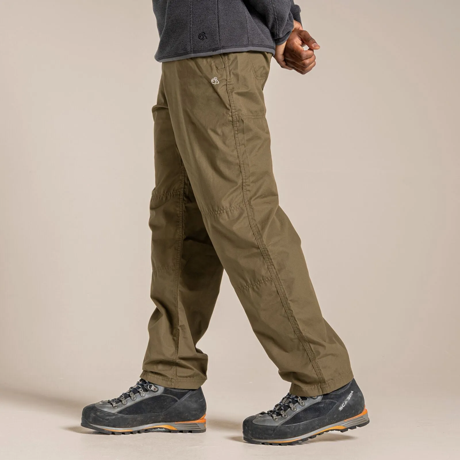 Flexible Layer Frayed hem Craghoppers Mens Kiwi Classic Walking Trousers