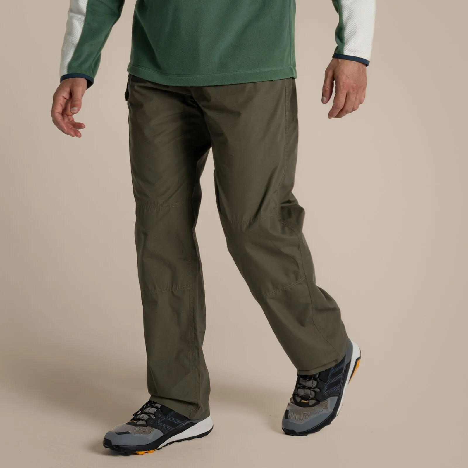 Craghoppers Mens Kiwi Classic Walking Trousers Fitted Style Quick Pack