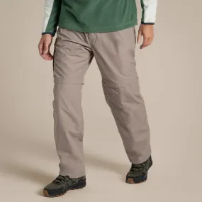 Craghoppers Mens Kiwi Convertible Walking Trousers Easy Flex Design Cool Weather