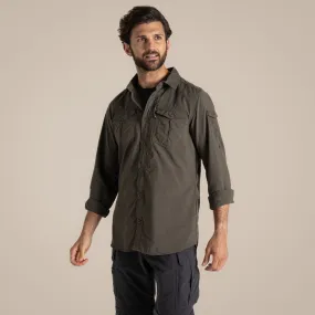 Craghoppers Mens NosiLife Adventure III Long Sleeve Shirt Effortless Comfort