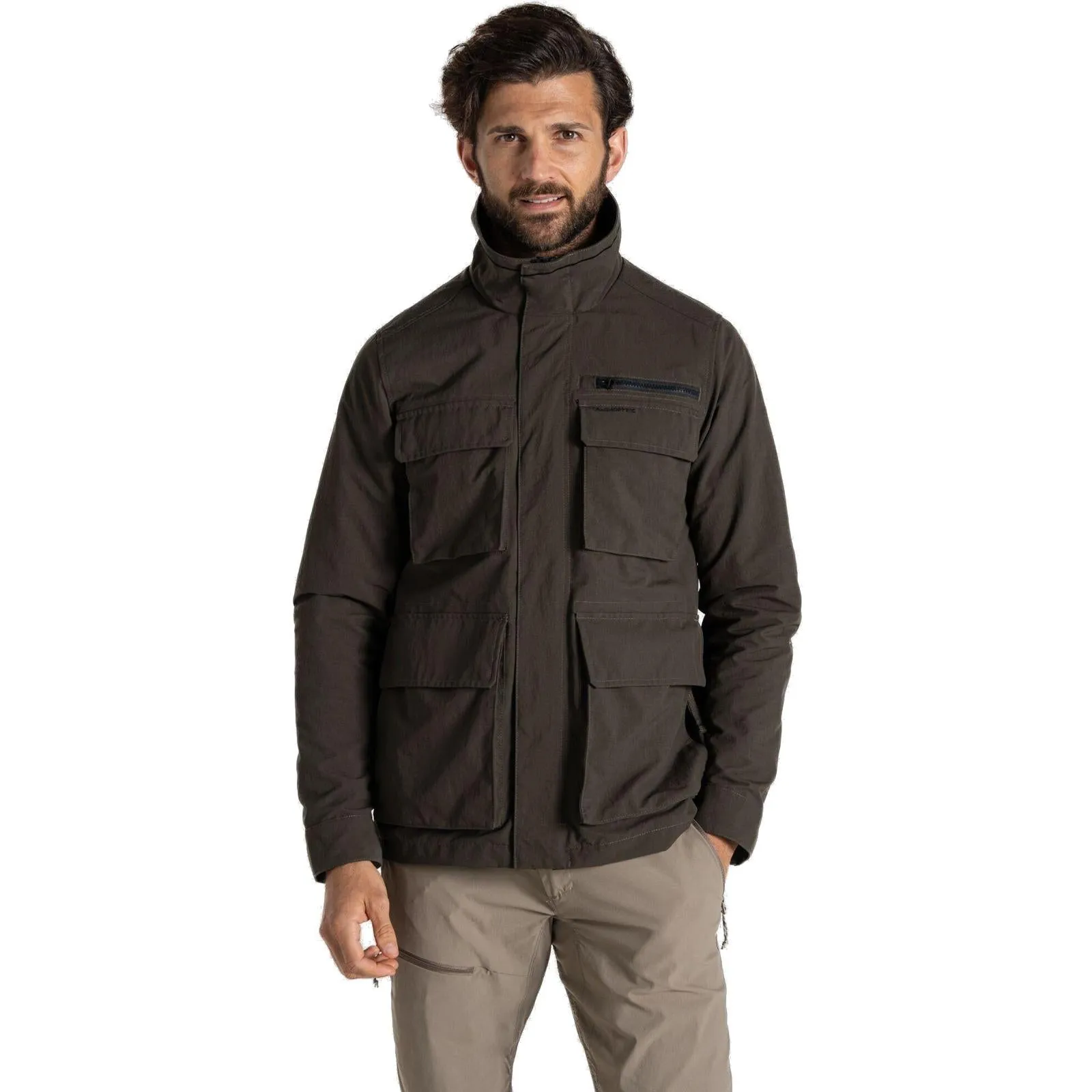 Craghoppers Mens NosiLife Adventure IV Jacket Lightweight Windbreaker Tech