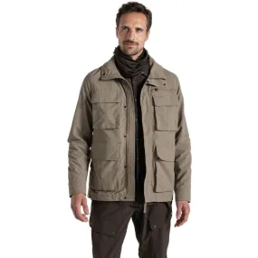 Craghoppers Mens NosiLife Adventure IV Jacket Velcro Fasten High Visibility Trim