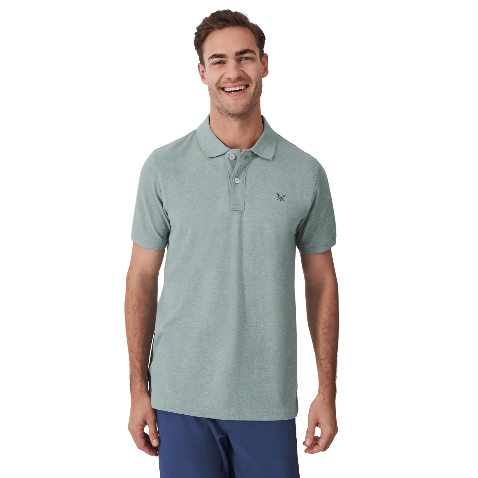 Golf Tournament Polished Look Crew Clothing Mens Classic Pique  Short Sleeve Polo Shirt