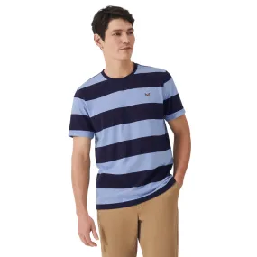 Casual Sweater retro look Crew Clothing Mens Newton Stripe T-Shirt