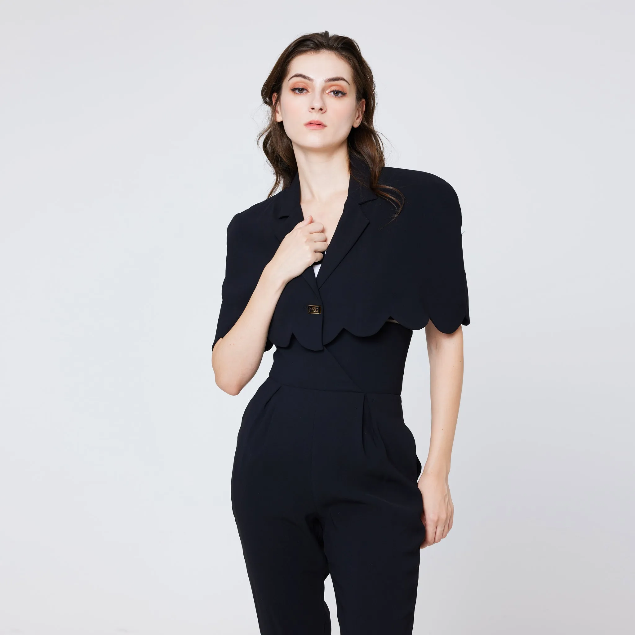 Button Fly Option Vintage Wash High Waisted L/P