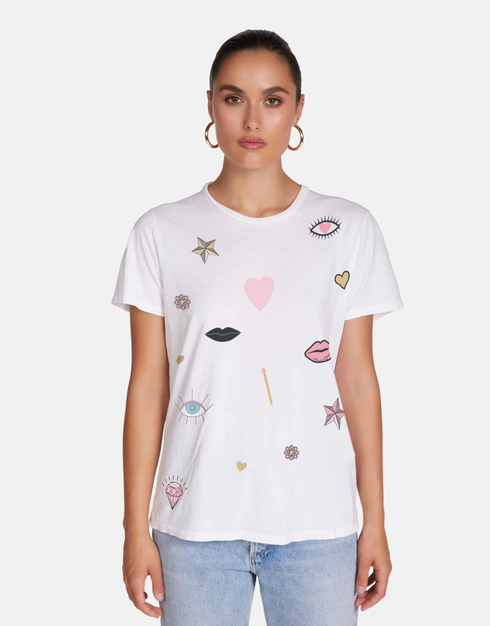 Croft X Crystal Glam Layered Hem Detail