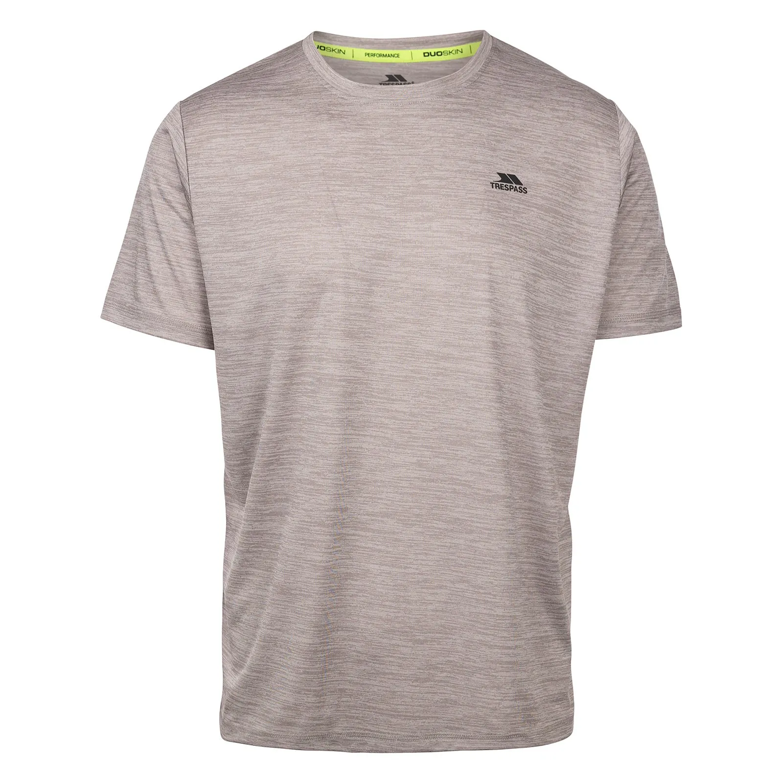 Quick Dry Feature BreathableMeshInsert Trespass Mens Kearsley Short Sleeve T-Shirt