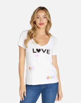 Stylish piece Holiday Casual Cruz #1 Love Rainbow Lip