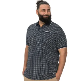 D555 Mens Coventry Big & Tall Short Sleeve Polo Shirt Eco Friendly Dye Tailored Comfort